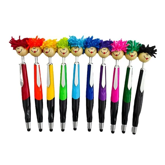 Supply Cartoon Doll Expression Smiling Face Push